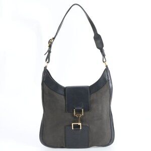 Gucci Jackie 001 Leather Shoulder Bag